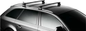 Strešný nosič Thule s hliníkovou tyčou čierny Opel Combo Tour 4-dr MPV s pevnými bodmi 02-11