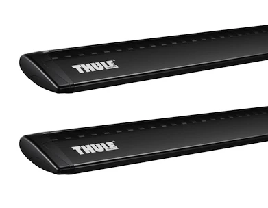 Strešný nosič Thule s hliníkovou tyčou čierny Suzuki Swift SE-Z 3-dr Hatchback s holou strechou 00-04