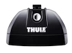 Strešný nosič Thule s hliníkovou tyčou čierny Toyota Hilux SW4 5-dr SUV s integrovanými strešnými lyžinami 16+
