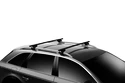 Strešný nosič Thule s oceľovou tyčou Hyundai Avante 5-dr Estate so strešnými lyžinami (hagusy) 00+