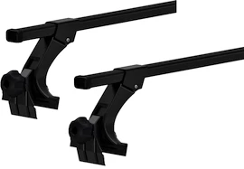 Strešný nosič Thule s oceľovou tyčou JMC Wrangler (Hard Top) 4-dr SUV s odtokovými žliabkami 06-24