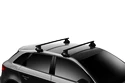 Strešný nosič Thule s oceľovou tyčou Porsche Panamera Sport Turismo 5-dr Estate s holou strechou 18+