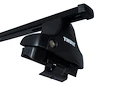 Strešný nosič Thule s oceľovou tyčou Volkswagen Golf Plus 5-dr Hatchback s holou strechou 05-08