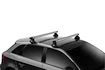 Strešný nosič Thule s teleskopickou tyčou Audi Q5 Sportback 5-dr SUV s integrovanými strešnými lyžinami 21+