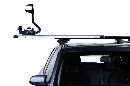 Strešný nosič Thule s teleskopickou tyčou Cadillac Escalade 5-dr SUV s integrovanými strešnými lyžinami 21-24