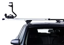 Strešný nosič Thule s teleskopickou tyčou Fiat Doblo Malibo 5-dr Van so strešnými lyžinami (hagusy) 00-21