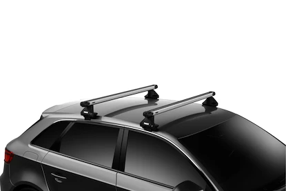 Strešný nosič Thule s teleskopickou tyčou Ford Edge 5-dr SUV s integrovanými strešnými lyžinami 15-24