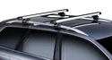 Strešný nosič Thule s teleskopickou tyčou Jaguar XF Sportbrake 5-dr Estate s integrovanými strešnými lyžinami 12-16