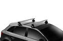 Strešný nosič Thule s teleskopickou tyčou Seat Ibiza ST 5-dr Estate s integrovanými strešnými lyžinami 10-17