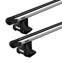 Strešný nosič Thule s teleskopickou tyčou Toyota Land Cruiser 300 5-dr SUV 21-24