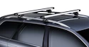 Strešný nosič Thule s teleskopickou tyčou Vauxhall Zafira Tourer 5-dr MPV s integrovanými strešnými lyžinami 12-24