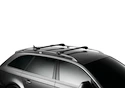 Strešný nosič Thule WingBar Edge čierny Audi A4 Allroad 5-dr Estate so strešnými lyžinami (hagusy) 08-15