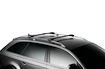 Strešný nosič Thule WingBar Edge čierny Audi Q3 5-dr SUV s integrovanými strešnými lyžinami 19+