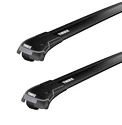 Strešný nosič Thule WingBar Edge čierny Nissan Pathfinder (R51) 5-dr SUV so strešnými lyžinami (hagusy) 05-12