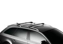 Strešný nosič Thule WingBar Edge čierny Seat Tarraco 5-dr SUV so strešnými lyžinami (hagusy) 19+