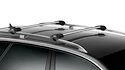 Strešný nosič Thule WingBar Edge čierny VOLKSWAGEN Cross Polo 5-dr Hatchback so strešnými lyžinami (hagusy) 10-20