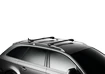 Strešný nosič Thule WingBar Edge čierny Volkswagen Tiguan (Mk. II) 5-dr SUV so strešnými lyžinami (hagusy) 16+