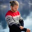 Sveter Ulvang  Marius Round Neck New Navy/Ulvang Red