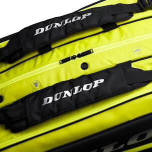 Taška na rakety Dunlop  D TAC SX-Performance 12RKT Thermo Black/Yellow