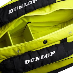 Taška na rakety Dunlop  D TAC SX-Performance 12RKT Thermo Black/Yellow