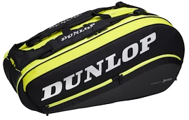 Taška na rakety Dunlop D TAC SX-Performance 8RKT Thermo Black/Yellow