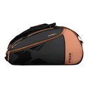 Taška na rakety NOX   Luxury Open Series Black/Brown Padelbag
