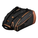 Taška na rakety NOX   Luxury Open Series Black/Brown Padelbag