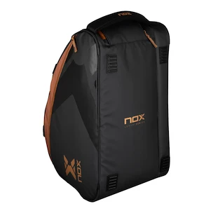 Taška na rakety NOX   Luxury Open Series Black/Brown Padelbag