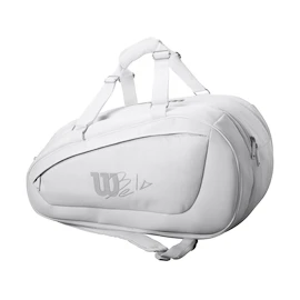 Taška na rakety Wilson Bela Super Tour Padel White