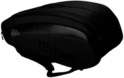 Taška na rakety Wilson  Federer DNA 12 Pack Black 2020