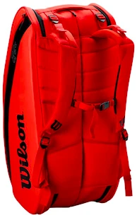 Taška na rakety Wilson  Federer DNA 12 Pack Red 2020