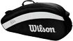 Taška na rakety Wilson  Federer Team 3 Pack 2020 Black