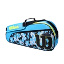 Taška na rakety Wilson  Junior Racketbag Blue/Wild Lime