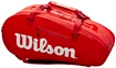 Taška na rakety Wilson Super Tour 2 Compartment Large Red