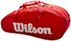 Taška na rakety Wilson Super Tour 2 Compartment Small Red