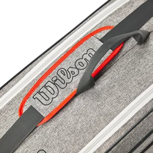 Taška na rakety Wilson  Team 6 PK Heather Grey