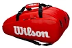 Taška na rakety Wilson Tour 3 Compartment Red
