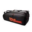 Taška na rakety Wilson TOUR 6 Pack Red/Black