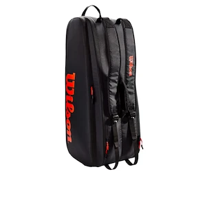 Taška na rakety Wilson TOUR 6 Pack Red/Black