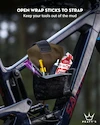 Taška na rám PEATY'S  Holdfast trail tool wrap - nightrider black (phf-ttw-nrb-25)
