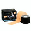 Tejpovacia páska BronVit  Sport kinesiology tape balení 2 x 6m – classic – černá + béžová