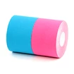 Tejpovacia páska BronVit Sport kinesiology tape balení 2 x 6m – classic –  modrá + růžová