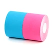 Tejpovacia páska BronVit  Sport kinesiology tape balení 2 x 6m – classic –  modrá + růžová