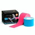 Tejpovacia páska BronVit Sport kinesiology tape balení 2 x 6m – classic –  modrá + růžová