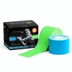 Tejpovacia páska BronVit Sport kinesiology tape balení 2 x 6m – classic –  modrá + zelená