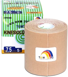 Tejpovacia páska TEMTEX Kinesio Tape Classic 7,5 cm × 5 m
