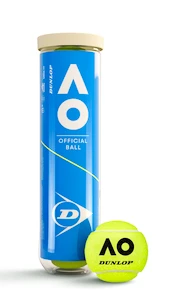 Tenisové loptičky Dunlop  Australian Open (4 Pack)