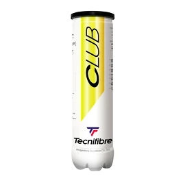 Tenisové loptičky Tecnifibre Club (4 Pack)