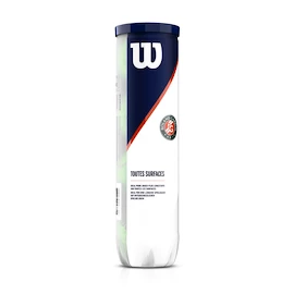 Tenisové loptičky Wilson Roland Garros All Court (4 Pack)