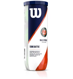 Tenisové loptičky Wilson Roland Garros Clay (3 Pack)